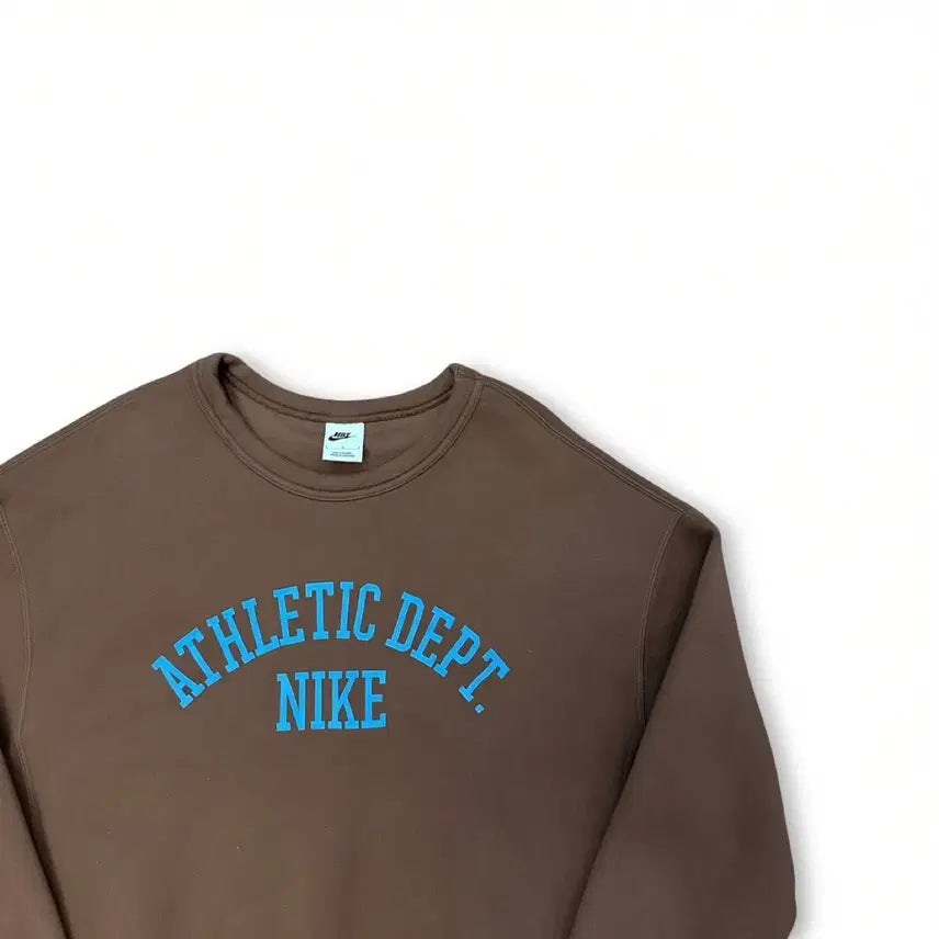 [BUNJANG] Nike Athletic Dept. Brown Sweatshirt L / 나이키 Athletic Dept 브라운 맨투맨