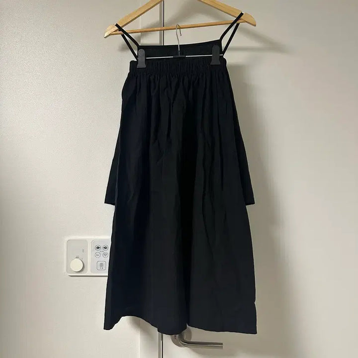 [BUNJANG] Sleeveless Long Skirt Set / 끈나시 롱스커트 셋업 세트 블랙 55