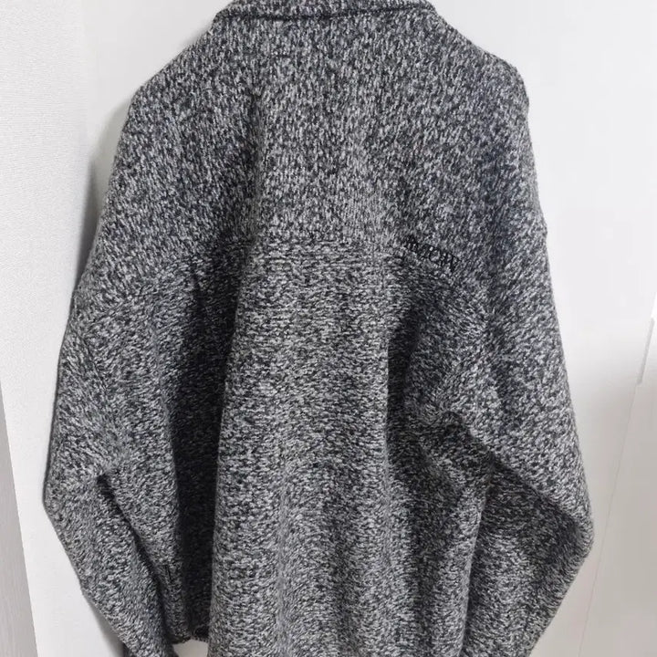 [BUNJANG] Romantic Crown Herringbone Oversized Shirt Jacket / 로맨틱 크라운 헤링본 오버핏 셔츠 자켓
