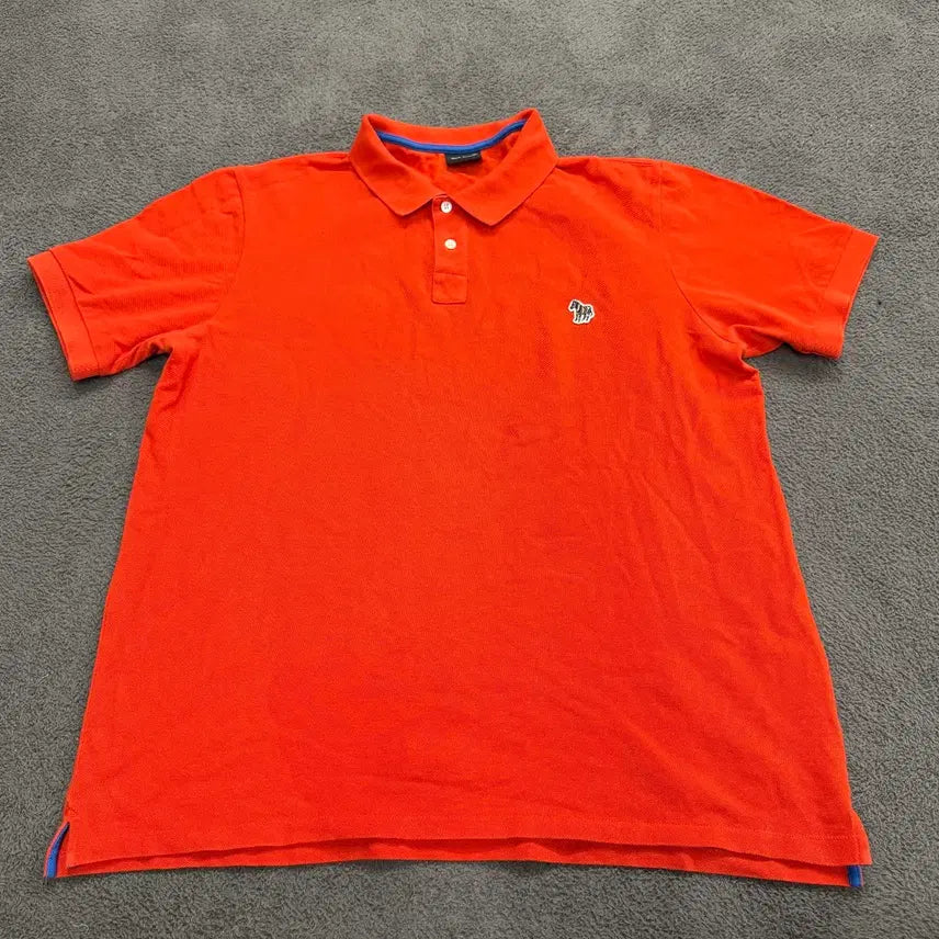 [BUNJANG] Paul Smith Orange Short Sleeve Polo Shirt XXL / [정품/XXL] 폴스미스 오렌지색 반팔 폴로티