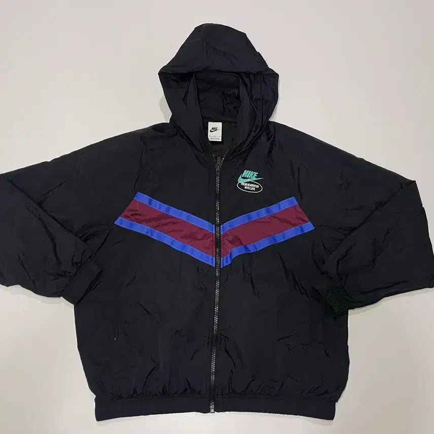 [BUNJANG] Nike Windbreaker Jacket XL Black / 나이키 바람막이 XL