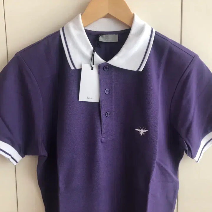 [BUNJANG] Dior Bee Embroidery Short Sleeve Pique Polo Shirt / Dior(디올) bee자수 반팔 피켓 폴로셔츠