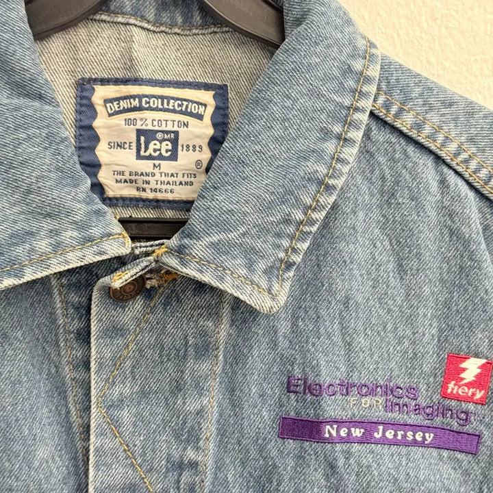 [BUNJANG] 90s Lee Point Denim Jacket M / 90s Lee 리 포인트 데님 자켓 M