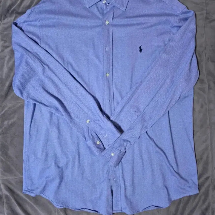 [BUNJANG] Polo Ralph Lauren Herringbone Knit Shirt / 폴로 랄프로렌 헤링본 니트셔츠