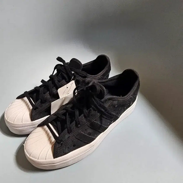 [BUNJANG] Adidas Superstar Rise Suede Sneakers / 아디다스 슈퍼스타 라이즈260