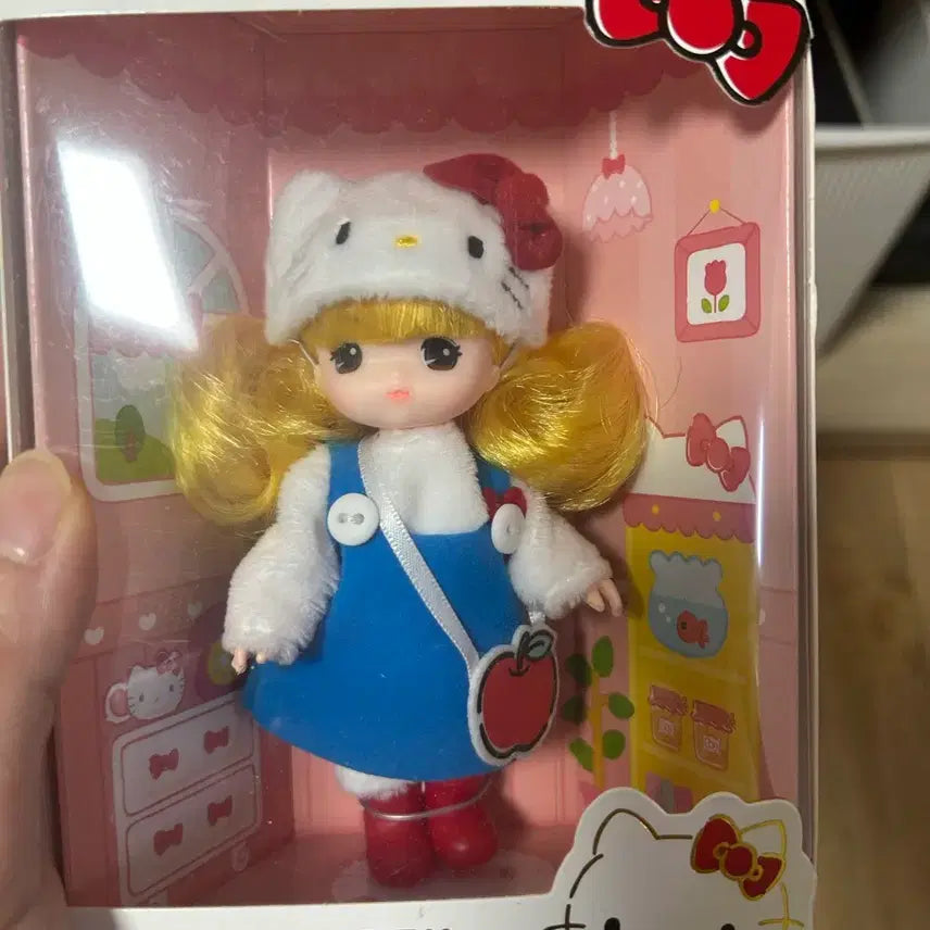 [BUNJANG] Sanrio Hello Kitty Little Twin Stars Mimi Collaboration Plush Doll / 헬로키티 Little Mimi 인형 새상품