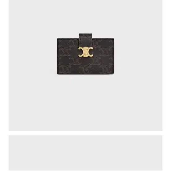 [BUNJANG] Celine Triomphe Accordion Card Holder / 셀린느 트리옹프 카드지갑