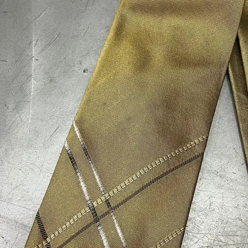 [BUNJANG] Valentino Check Silk Necktie / 발렌티노 체크 실크 넥타이 y16512