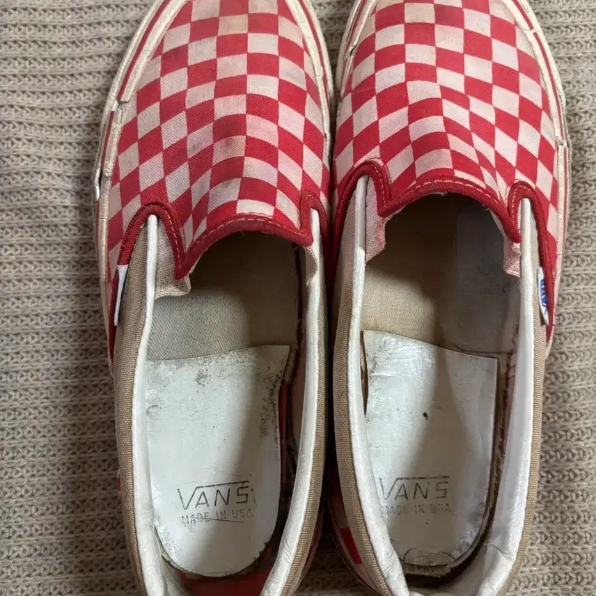 [BUNJANG] Vintage 70s Vans Slip-On Made in USA / 70s 빈티지 tm 반스 슬립온 made in usa