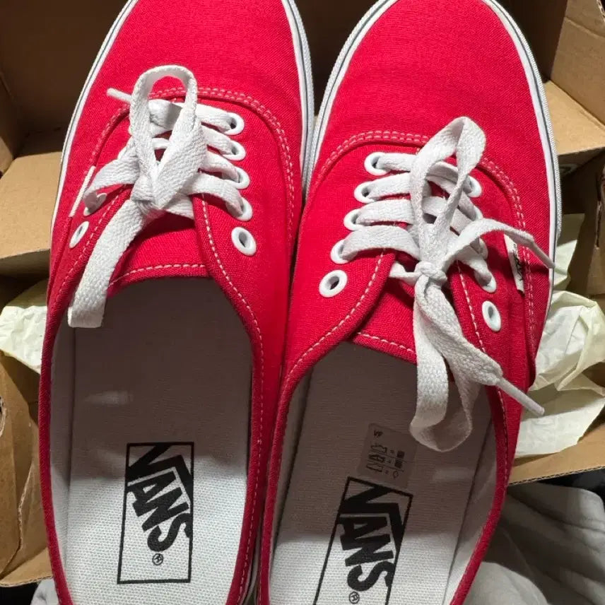 [BUNJANG] Vans Authentic Mule Red (265mm) / 반스 어센틱뮬 레드 265