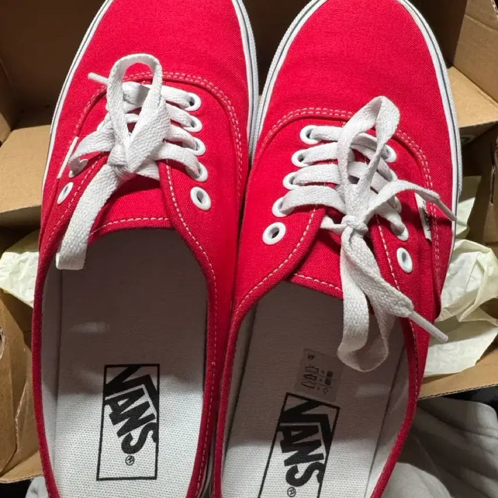 [BUNJANG] Vans Authentic Mule Red (265mm) / 반스 어센틱뮬 레드 265
