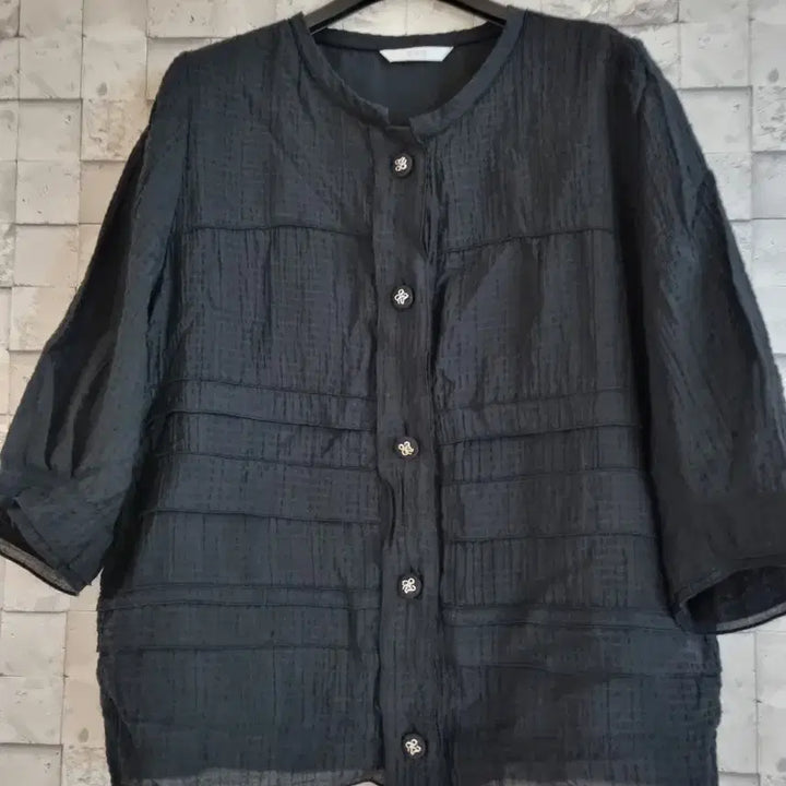 [BUNJANG] Givy Black Blouse / 기비 givy 블랙 블라우스