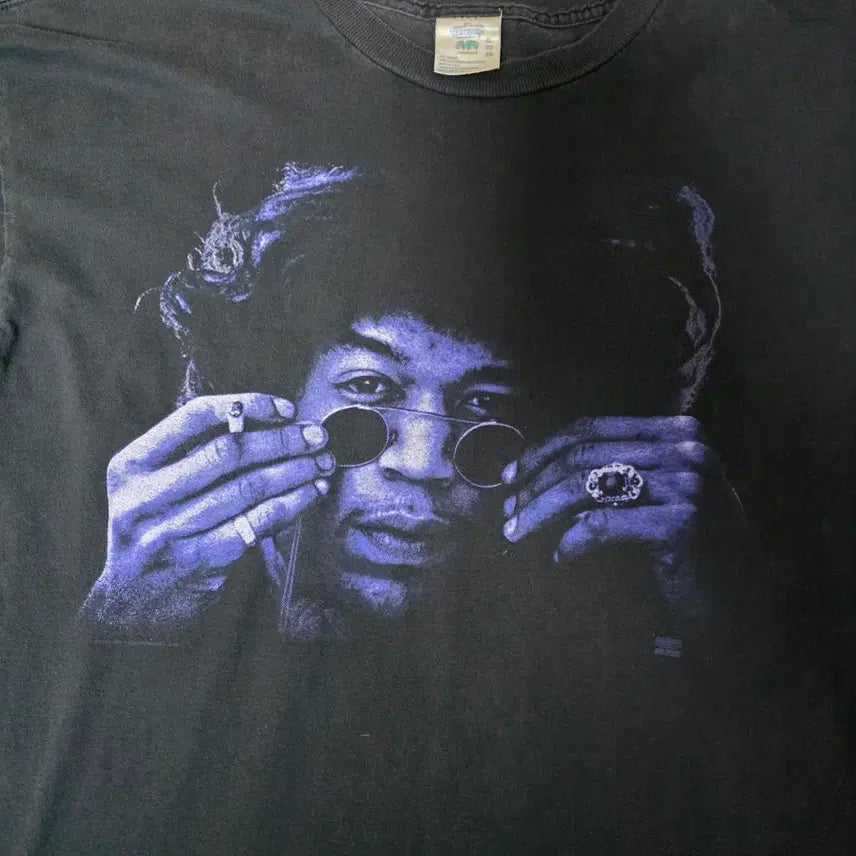 [BUNJANG] 1990s Jimi Hendrix Vintage Band T-Shirt Single Stitch Winterland Tag / [XL] 90s 지미헨드릭스 빈티지 밴드티