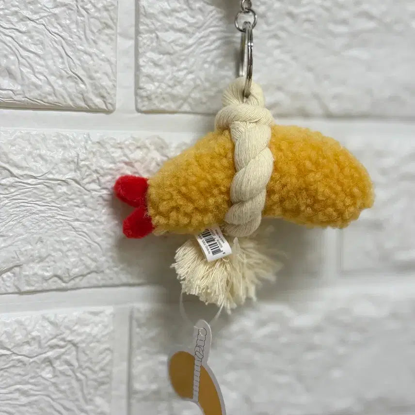 [BUNJANG] Shrimp Tempura Plush Keychain (8cm) / 액막이)새우튀김 인형키링/ 8cm