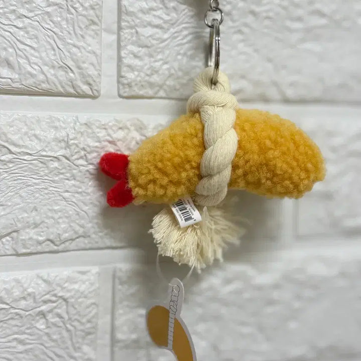 [BUNJANG] Shrimp Tempura Plush Keychain (8cm) / 액막이)새우튀김 인형키링/ 8cm