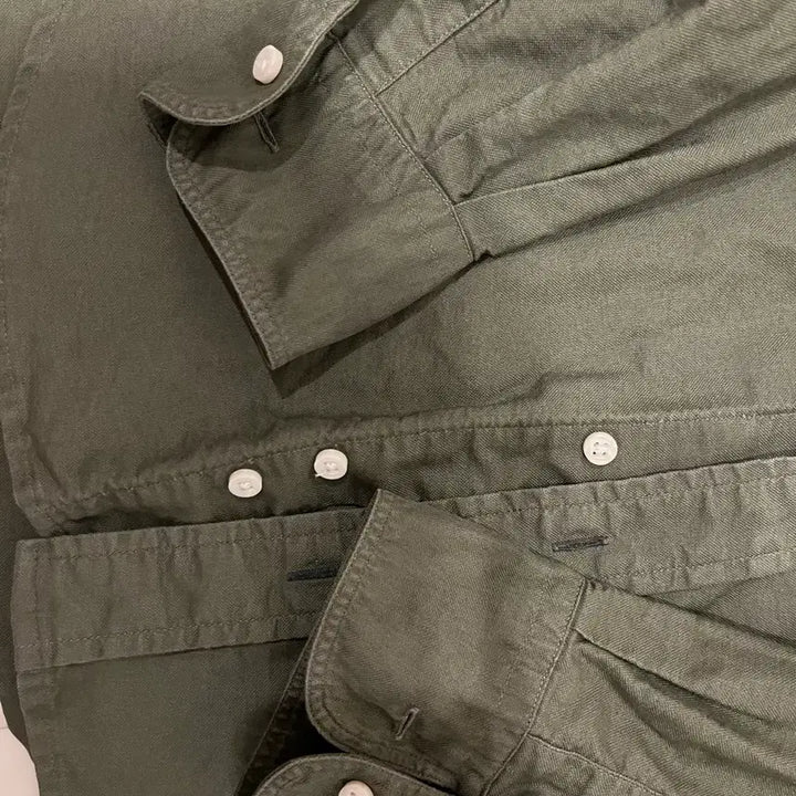 [BUNJANG] Jitman Vintage Oxford Shirt Olive / 짓먼빈티지 옥스포드셔츠 올리브