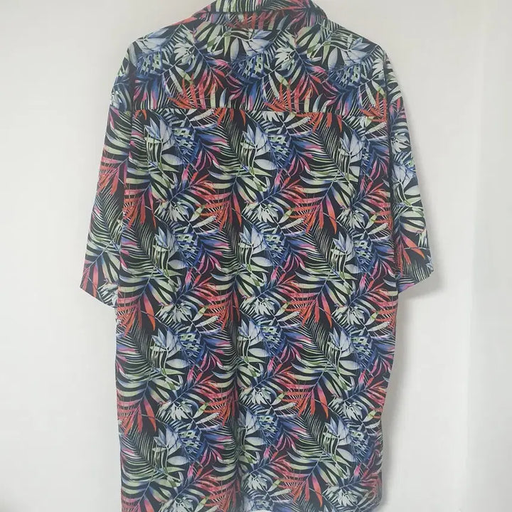 [BUNJANG] Edinburgh Floral Short Sleeve Shirt 105 / 에딘버러 플로럴 반팔 셔츠 남방105