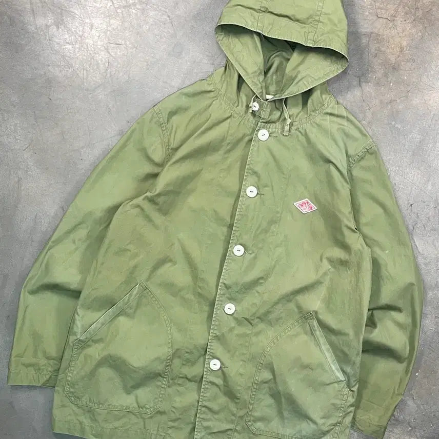 [BUNJANG] Danton Hood Button Jacket / 단톤 후드 버튼 자켓