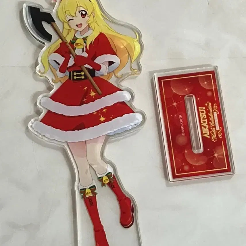[BUNJANG] Aikatsu! Ichigo Hoshimiya Winter Collaboration Cafe Acrylic Stand / 아이카츠 아이엠스타 호시미야 이치고 윈터 콜라보 이모카페 아크릴 라임이