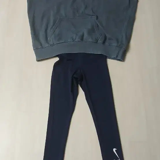 [BUNJANG] Vintage Hooded Cotton Vest / 빈티지 후드면조끼