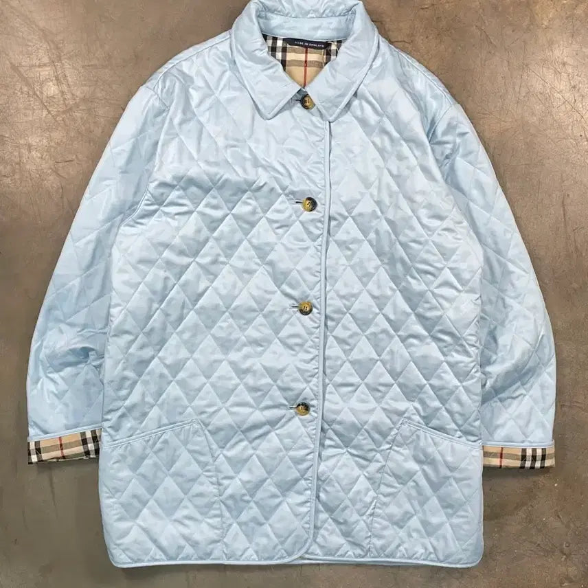 [BUNJANG] Burberry Diamond Quilting Jacket / 버버리 다이아몬드 퀄팅 자켓
