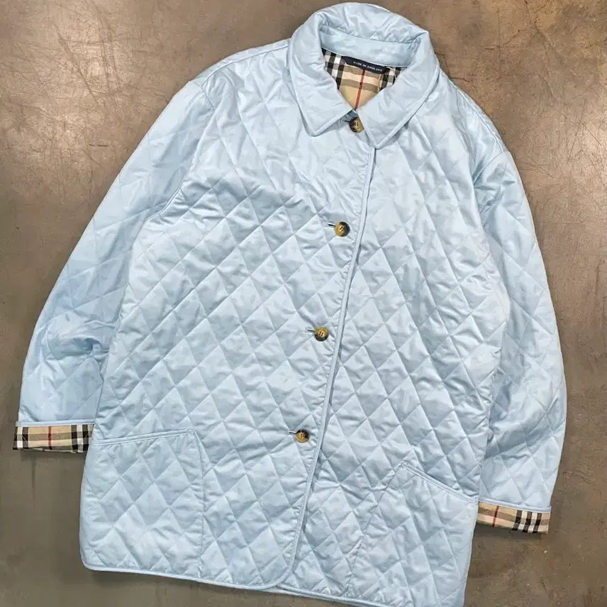 [BUNJANG] Burberry Diamond Quilting Jacket / 버버리 다이아몬드 퀄팅 자켓