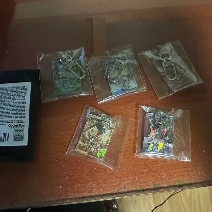 [BUNJANG] Cookie Run TCG Keyring Bundle Set / 쿠키런 TCG 팝업 스토어 키링 일괄 팝니다