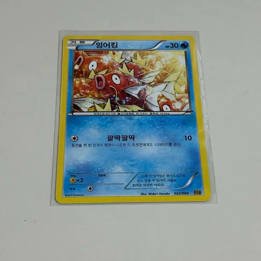 [BUNJANG] Gyarados BW Expansion Pack ebb Pokemon Card / 잉어킹 bw 포켓몬 카드