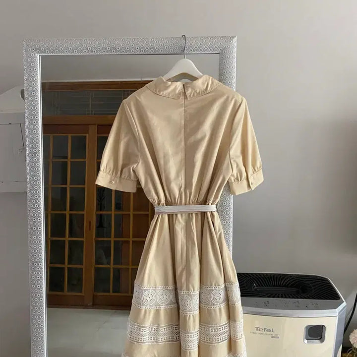 [BUNJANG] MAJE Satin Shirring Dress / 55 샤틴 바스락 여신 원피스. 마쥬.산드로.레니본.럭키슈에뜨.모조에스핀