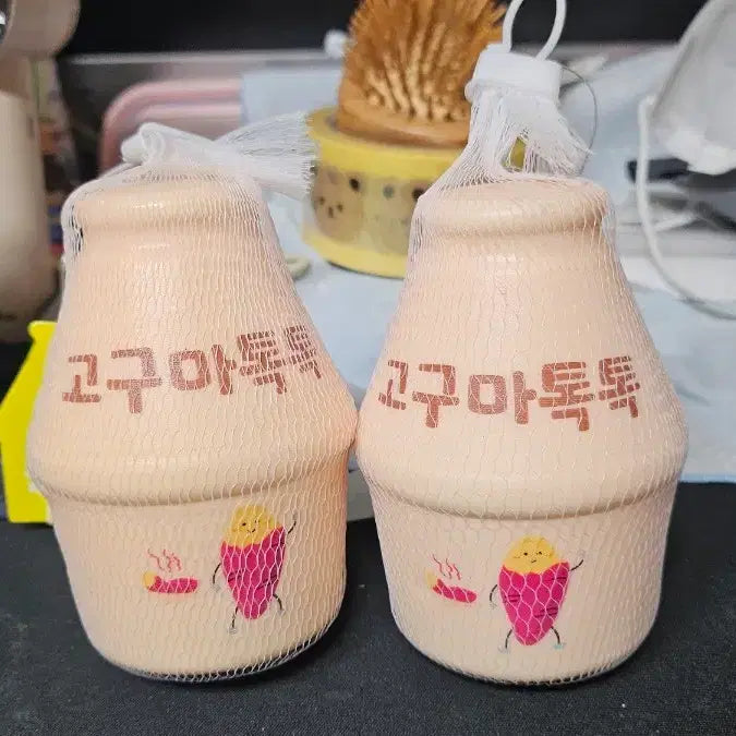 [BUNJANG] Bundle Set Banana Milk Sweet Potato Squishy Toys / [일괄] 바나나우유 (고구마 톡톡) 스퀴시