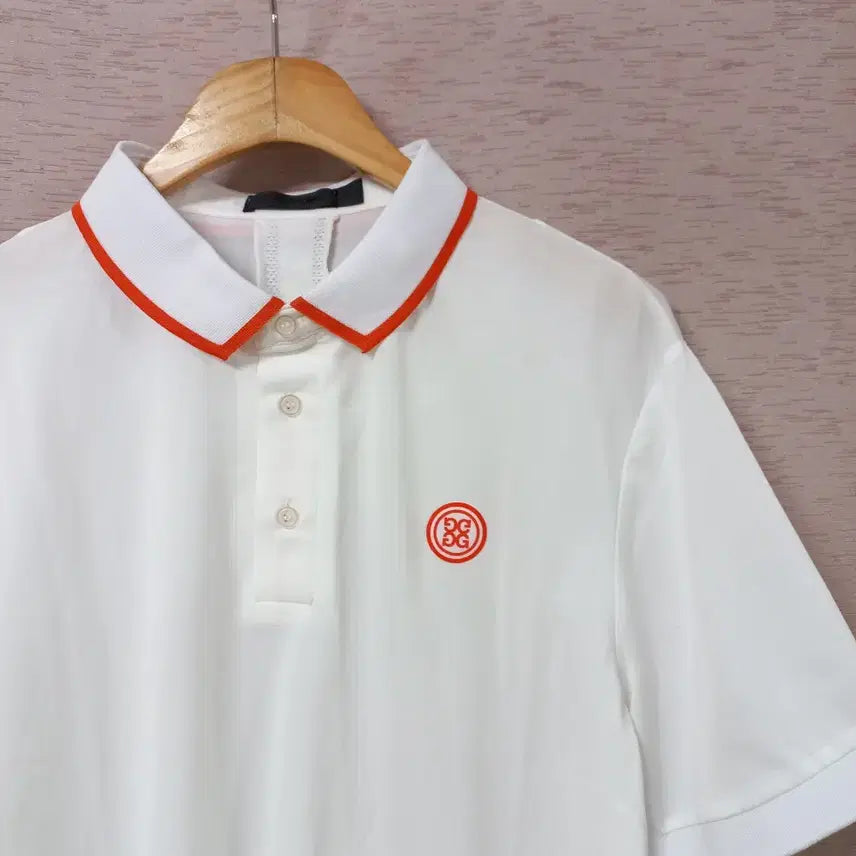 [BUNJANG] Gfore White Short Sleeve Polo T-Shirt Men&