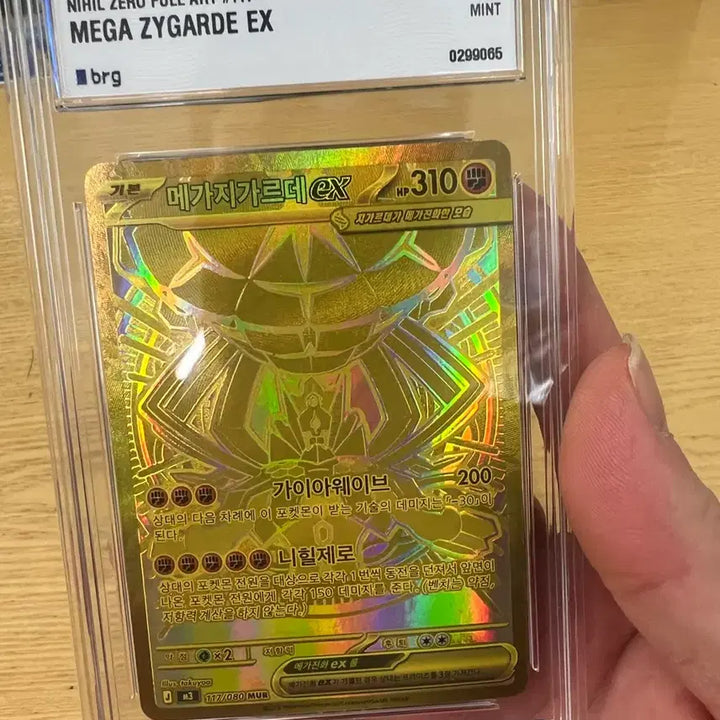 [BUNJANG] Mega Gardevoir EX BRG 9 Graded Card / 메가 지가르데EX MUR brg9등급 팔아요