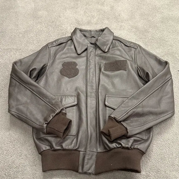 [BUNJANG] Dark Horse A2 Leather Jacket / [정품/M] 송탄다크호스 소가죽 블러드 칫 a2 자켓
