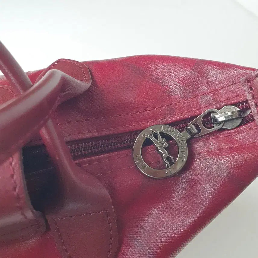 [BUNJANG] Longchamp Logo Pattern Small Tote Bag / 정품 ㅡ롱샴 ㅡ로고패턴 ㅡ스몰.토트백