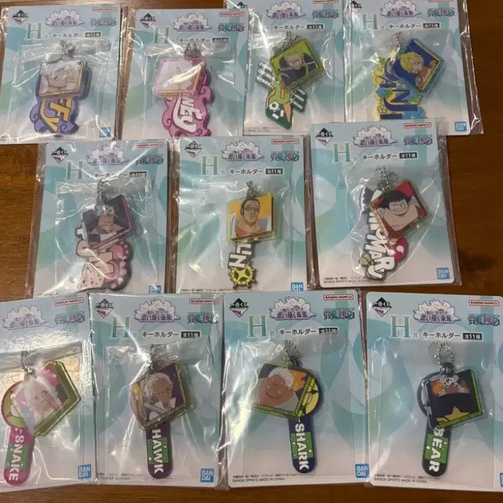 [BUNJANG] One Piece Ichiban Kuji Dreaming Future H Prize Keyring Full Set / 미개봉) 원피스 제일복권 꿈꾸는미래 H상 키링 풀세트