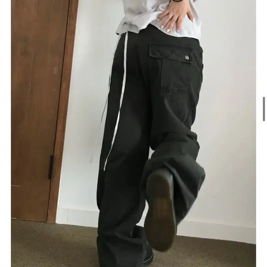 [BUNJANG] Heavyb REW Pigment Wide Pants / 헤비브 카고팬츠 REW 피그먼트 와이드 팬츠