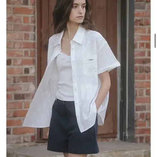 [BUNJANG] TILDAI Short-Sleeve Shirt / 틸아이다이 반팔 셔츠
