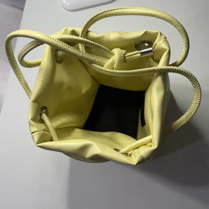 [BUNJANG] SAIMONDO Marshmallow Bag Lime / 세이모온도 마시멜로 백 라임 한 번착용