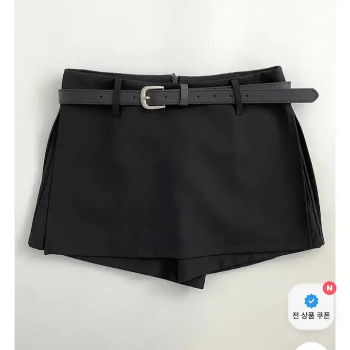 [BUNJANG] Wrap Skirt Shorts with Side Slit / 옆트임 랩 치마바지 봄 여름 가을 미니 스커트 숏팬츠 반바지 블랙