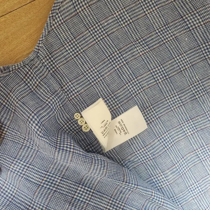 [BUNJANG] Polo Ralph Lauren Linen Checkered Shirt (Classic Fit, M) / 폴로 린넨 셔츠