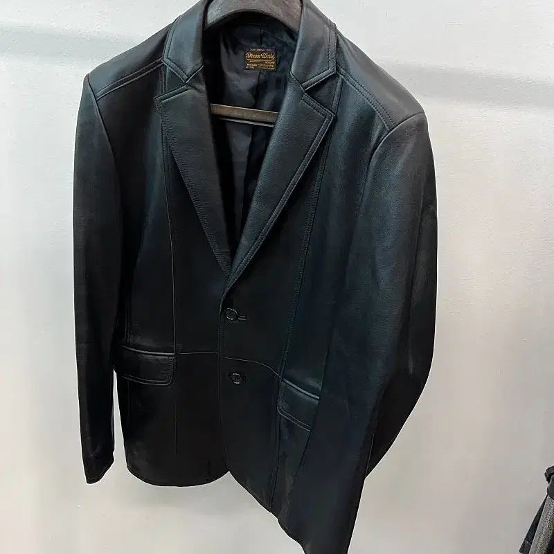 [BUNJANG] Dreamworld Leather Blazer / 105) 드림월드 레더 블레이져
