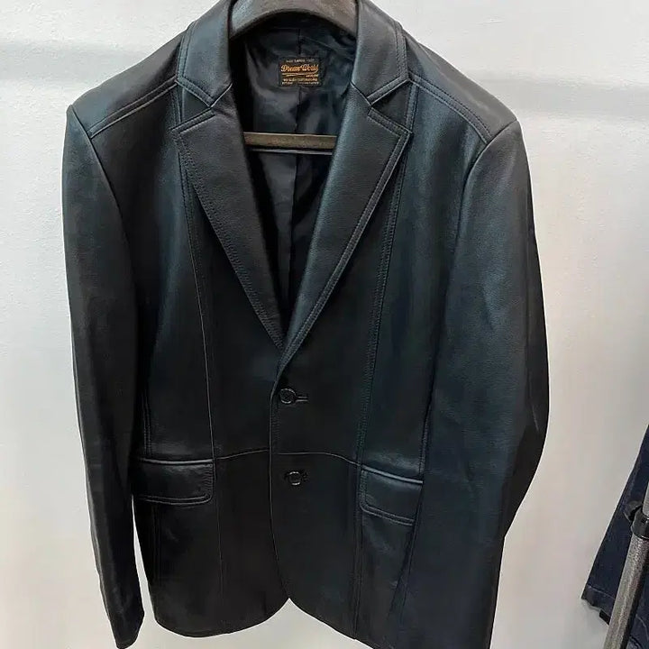 [BUNJANG] Dreamworld Leather Blazer / 105) 드림월드 레더 블레이져