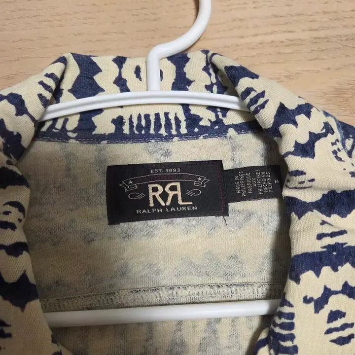[BUNJANG] RRL Whale Print Short Sleeve Shirt Size M / 더블알엘 고래반팔셔츠 m사이즈