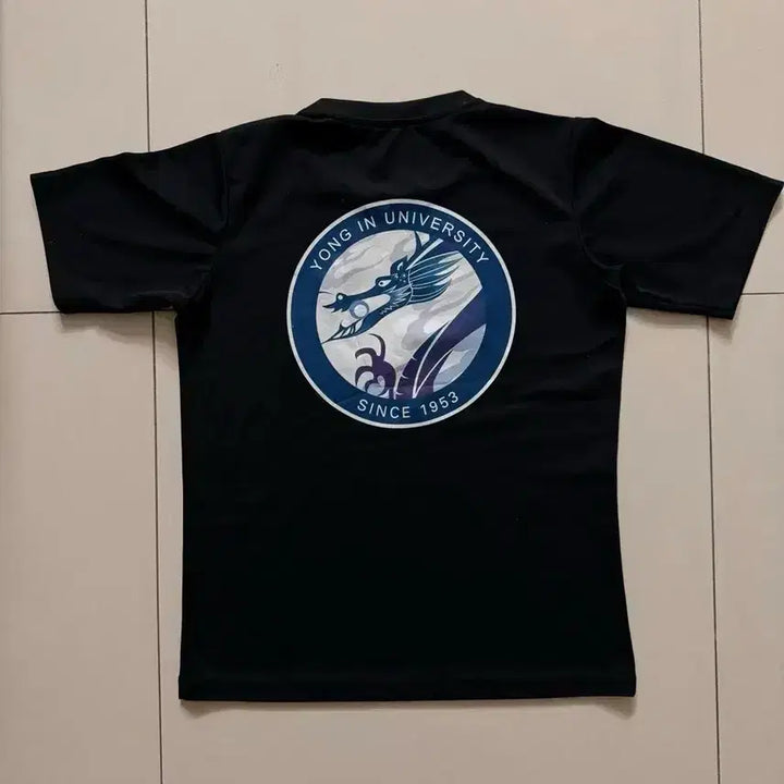 [BUNJANG] Yongin University Taekwondo Short Sleeve T-Shirt / 용인대 태권도 반팔