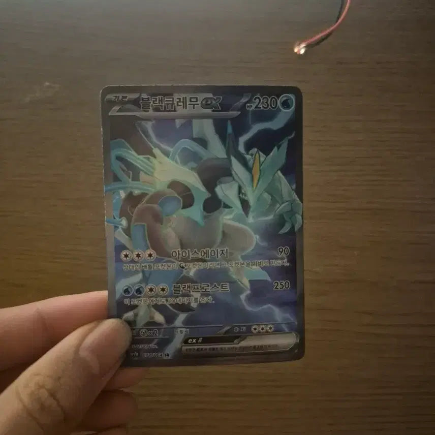 [BUNJANG] Black Cures EX Card / 블랙큐레무 ex