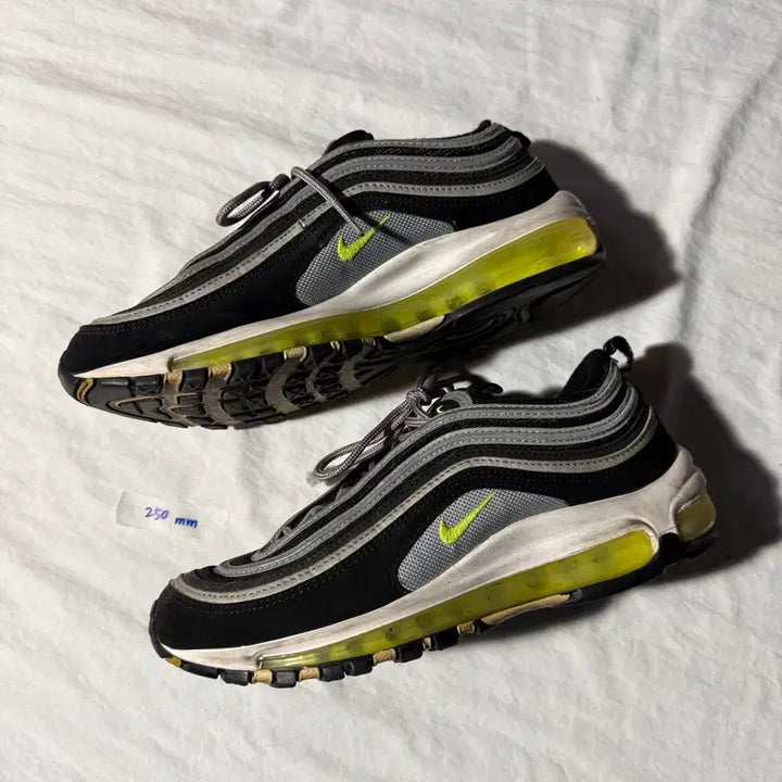 [BUNJANG] Nike Air Max 97 Black/Grey 250mm / 나이키 에어맥스 97 블랙/그레이 250mm