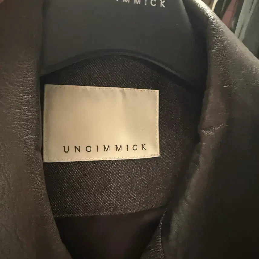 [BUNJANG] L-Size L:SIZE York Denim Jacket Burgundy New / [L] 언지미크 - 요크 데님 자켓 버건디 [새상품]