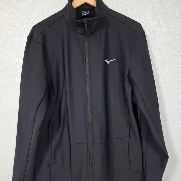 [BUNJANG] Mizuno Black Jersey Zip-Up XL / 미즈노 저지집업 XL