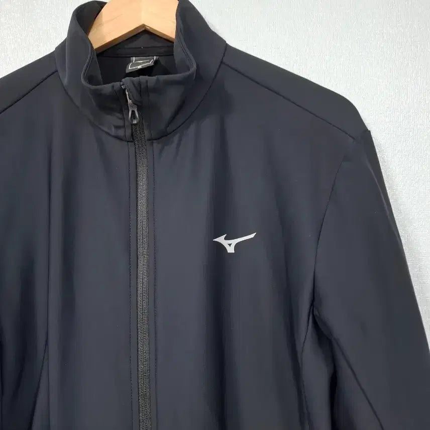 [BUNJANG] Mizuno Black Jersey Zip-Up XL / 미즈노 저지집업 XL