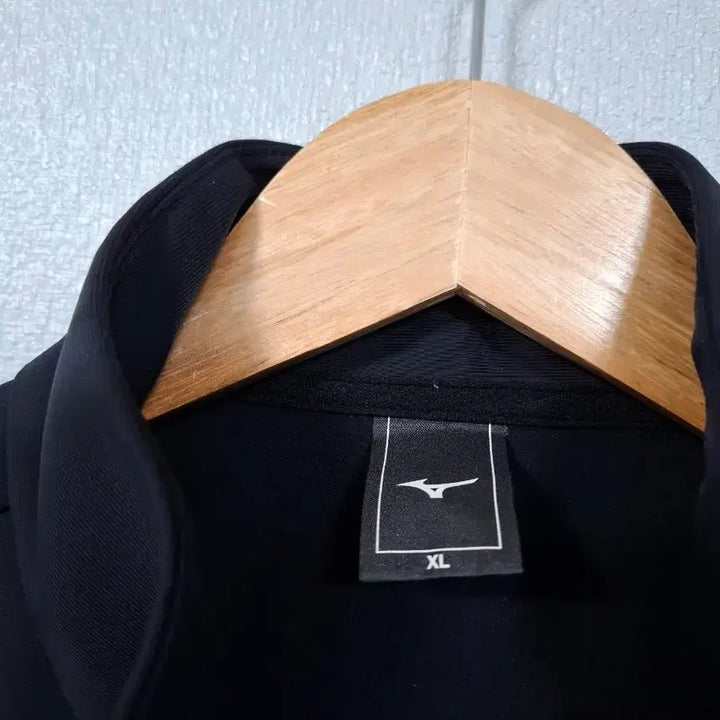 [BUNJANG] Mizuno Black Jersey Zip-Up XL / 미즈노 저지집업 XL